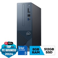 Dell Inspiron 3030SFF SFFI33003W1-8G-512G (i3 14100/ Ram 8GB/ SSD 512GB/ Windows 11/ 1Y)