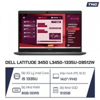 Laptop Dell Latitude 3450 L3450-1335U-08512W Core i5 1335U/ 8GB DDR5/ 512GB SSD/ 14 inch FHD/ Win 11 SL