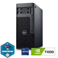 Dell Precision 5860 Tower XCTO Base Intel Xeon W3-2423 (15 MB cache, 6 cores, 12 threads, 2.1 GHzto 4.2 GHz Turbo, 120 W)/ 1x16GB DDR5/ SSD 512GB class 40 + HDD 1TB/ NVIDIA T400, 4 GB GDDR6/ DVD RW/Win 11 Pro/ 3Y
