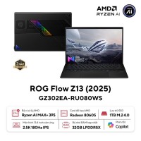 Laptop Asus Gaming ROG Flow GZ302EA-RU080WS (Ryzen AI Max+395/32GB RAM/1TB SSD/13.4 WQXGAT 180Hz/Win11+Office/Đen/Túi/Tai nghe/Chuột)