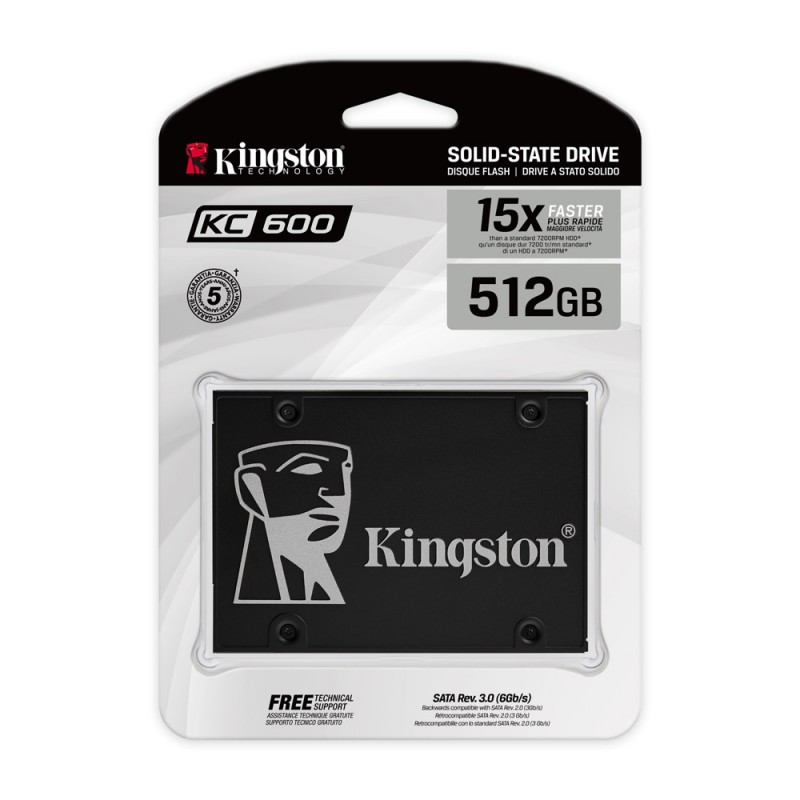 Ổ cứng SSD Kingston SKC600 512GB SATA 3.0 (SKC600/512G)