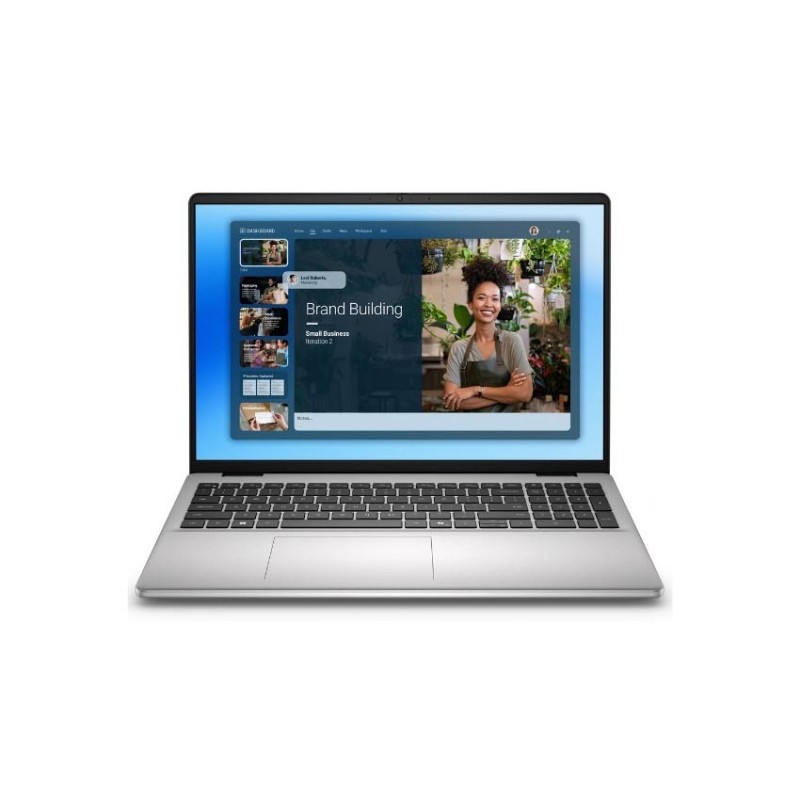 Laptop Dell 16 DC16251 DC6C7557W1 (Core7 150U/16GB (2*8GB) RAM DDR5/1TB SSD/MX570A 2G/16 inch FHD+/Finger Print/Win11 Home/Office Home 2024/Bạc)