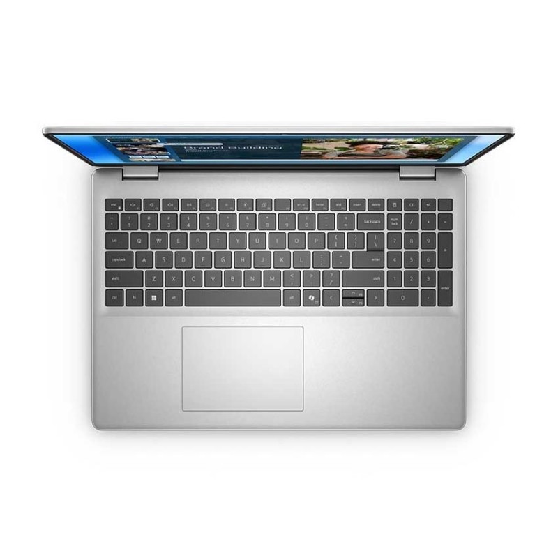Laptop Dell 16 DC16251 DC6C7557W1 (Core7 150U/16GB (2*8GB) RAM DDR5/1TB SSD/MX570A 2G/16 inch FHD+/Finger Print/Win11 Home/Office Home 2024/Bạc)