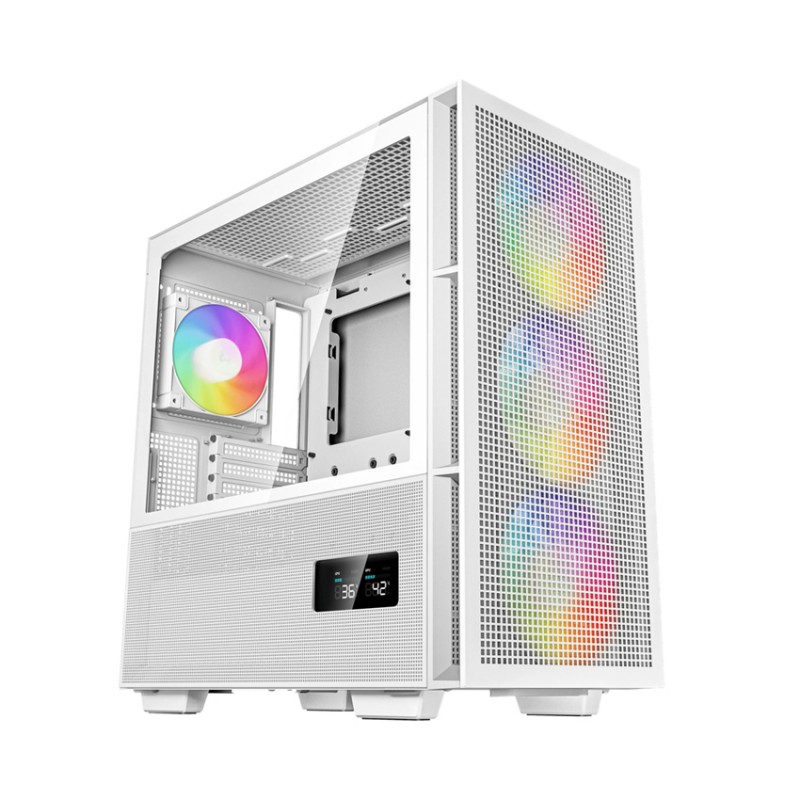 Case DeepCool CH560 DIGITAL WH (EATX/Mid Tower/Màu Trắng)