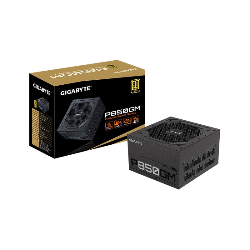 Gigabyte P850GM - 850W - 80 Plus Gold - Full Modular 