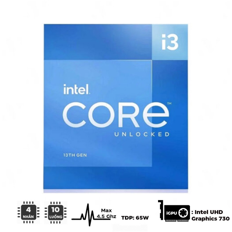CPU Intel Core i3 13100