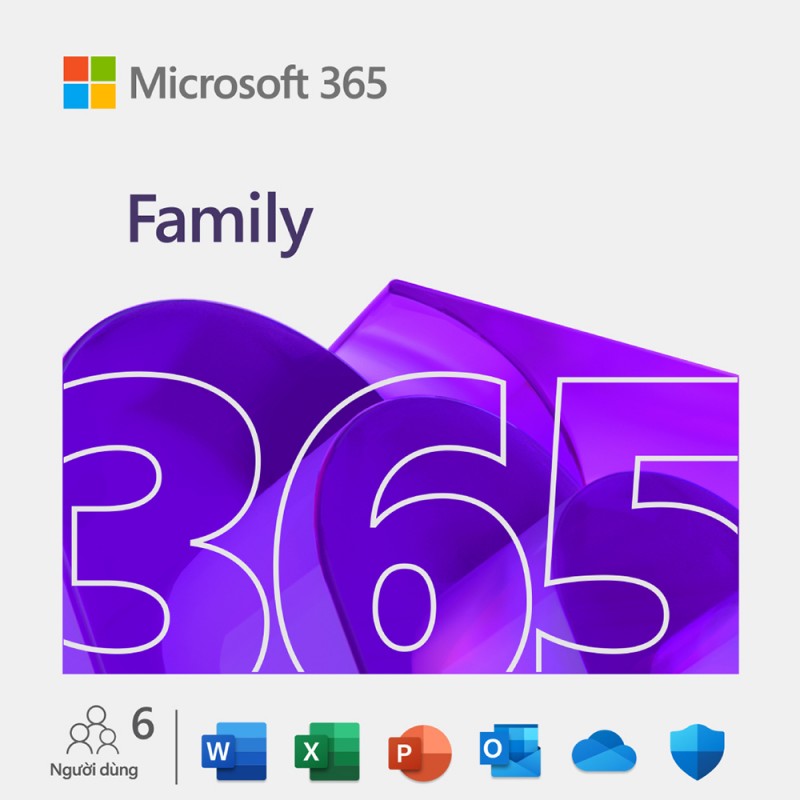 Phần mềm Microsoft 365 Family AllLng Sub PK Lic 1YR Online APAC EM C2R NR (6GQ-00083)