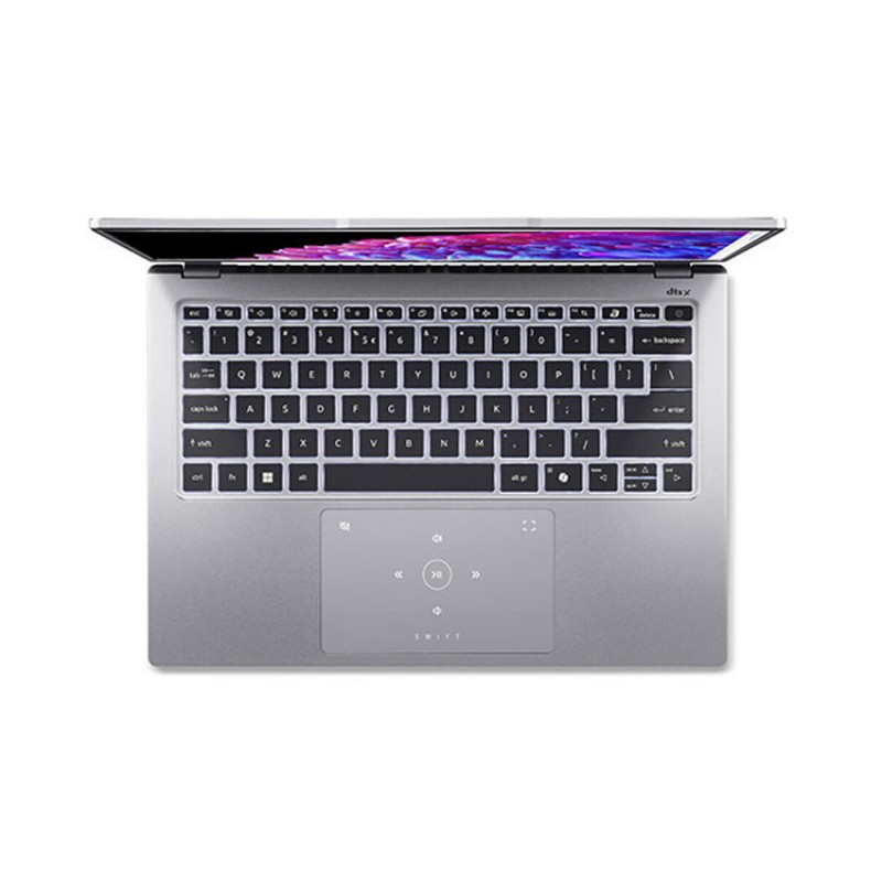 Laptop Acer Swift Go AI SFG14-73-75YM (NX.KSGSV.002) (Ultra 7-155H/16GB RAM/512GB SSD/14.0 inch OLED 2.8K/Win11/Bạc/vỏ nhôm)