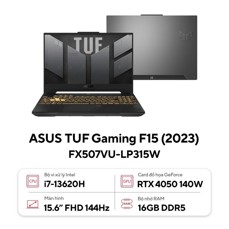 Laptop ASUS TUF Gaming F15 FX507VU-LP315W