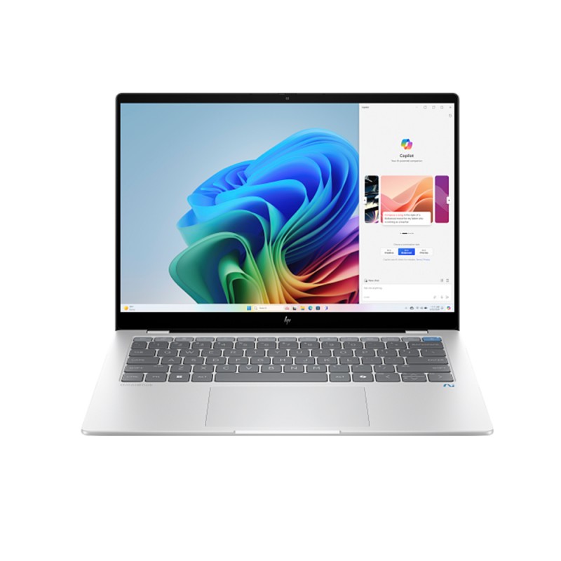 Laptop HP OmniBook X 14-fe1010QU - B53KBPA (Snapdragon X1P 42 100/ 16GB/ 512GB/ Onboard/ Windows 11 + Office)