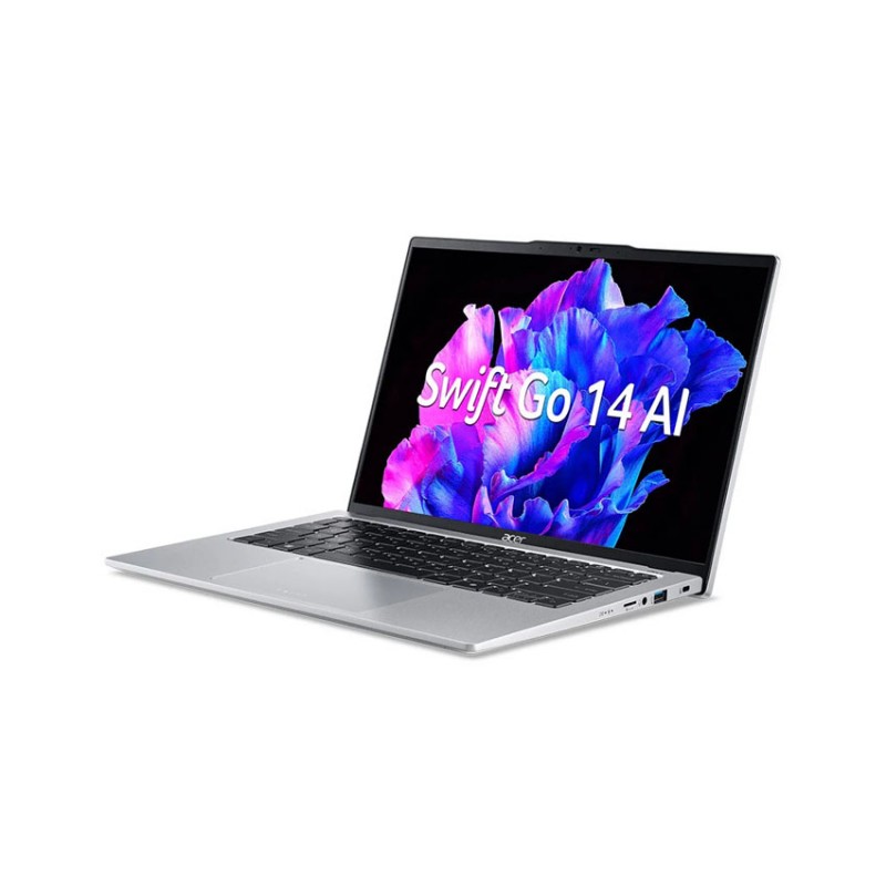 Laptop Acer Swift Go AI SFG14-73-57FZ (NX.KSGSV.001) (Ultra 5-125H/16GB RAM/512GB SSD/14.0 inch OLED 2.8K/Win11/Bạc/vỏ nhôm)