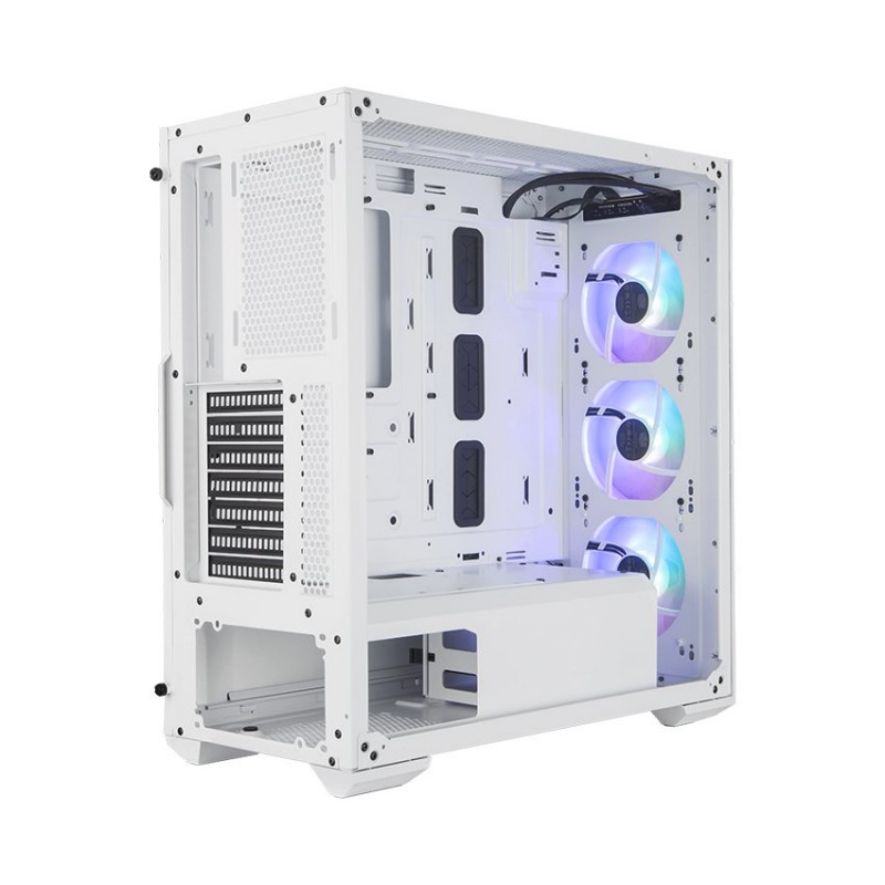 MASTERBOX TD500 TG MESH WHITE ARGB